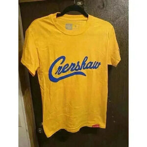 A3005 The Marathon Clothing T-Shirt Royal White Nipsey Hussle Crenshaw Size Sm